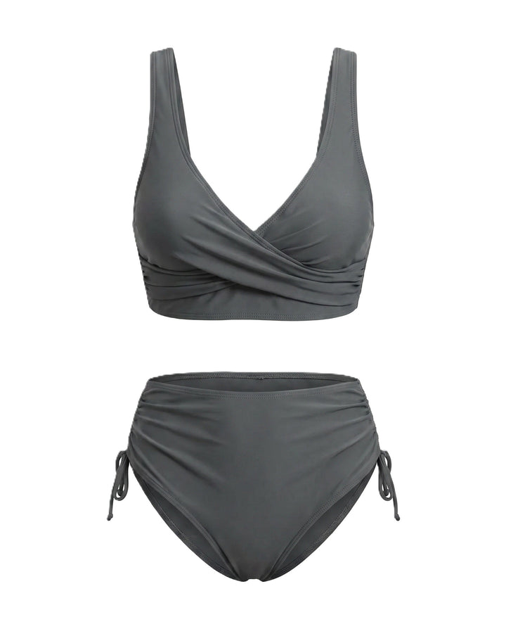 Balbina™ | Μπικίνι με λεπτομέρεια twist μπροστά και αποσπώμενες cups