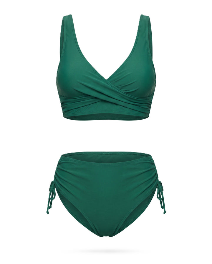 Balbina™ | Μπικίνι με λεπτομέρεια twist μπροστά και αποσπώμενες cups