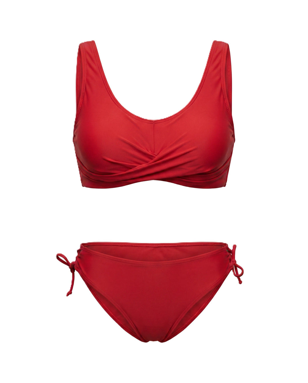 Balbina™ | Μπικίνι με λεπτομέρεια twist μπροστά και αποσπώμενες cups