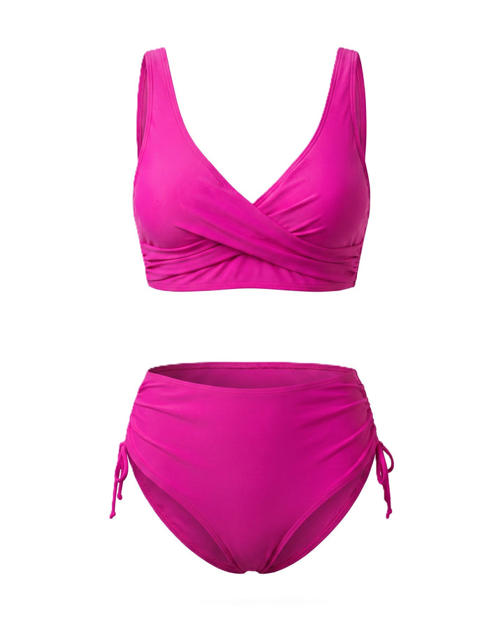 Balbina™ | Μπικίνι με λεπτομέρεια twist μπροστά και αποσπώμενες cups