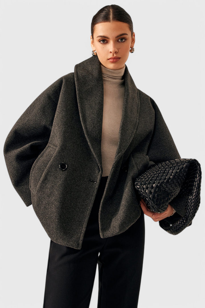 Ελένη | Oversized Μπουφάν από Tweed