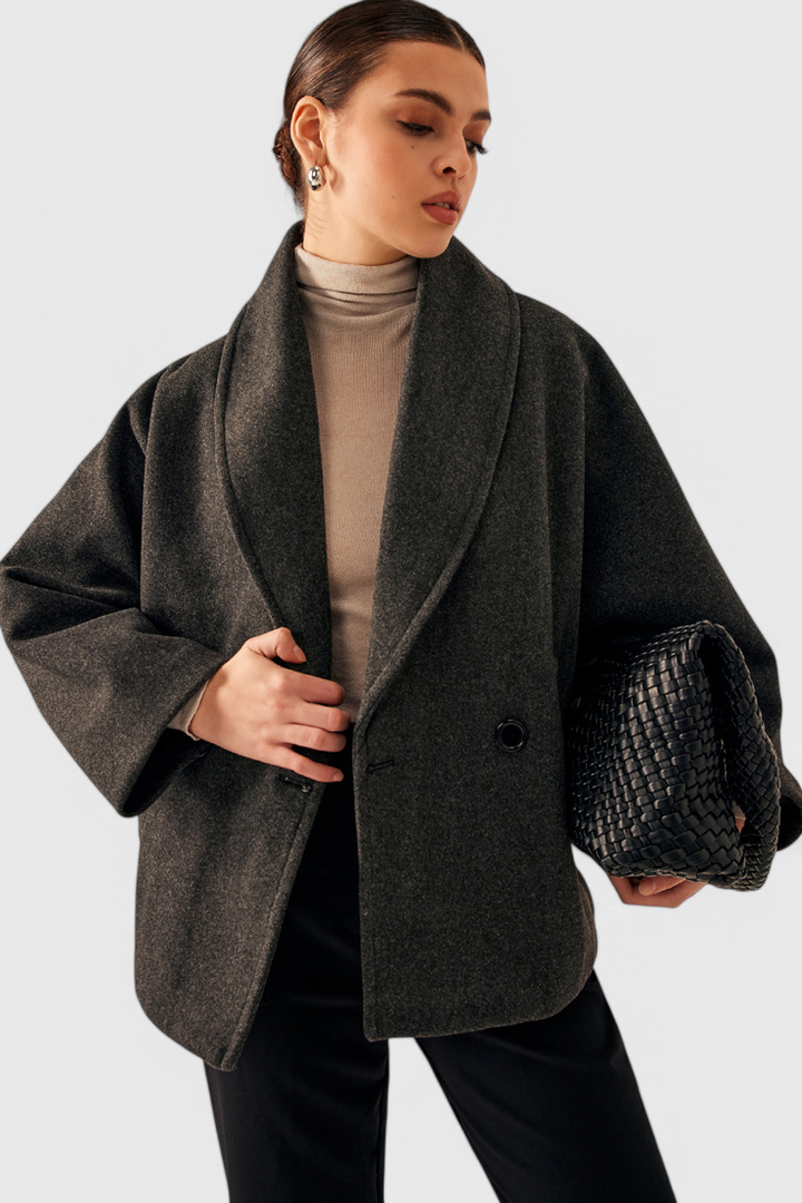 Ελένη | Oversized Μπουφάν από Tweed