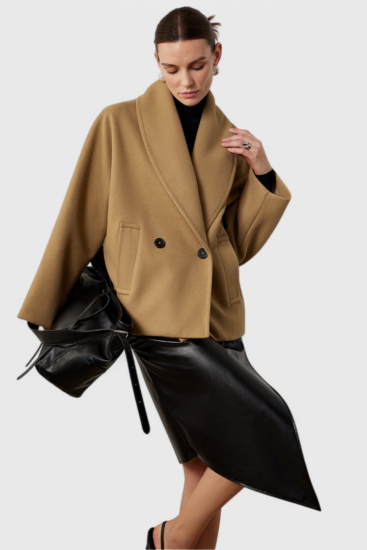 Ελένη | Oversized Μπουφάν από Tweed