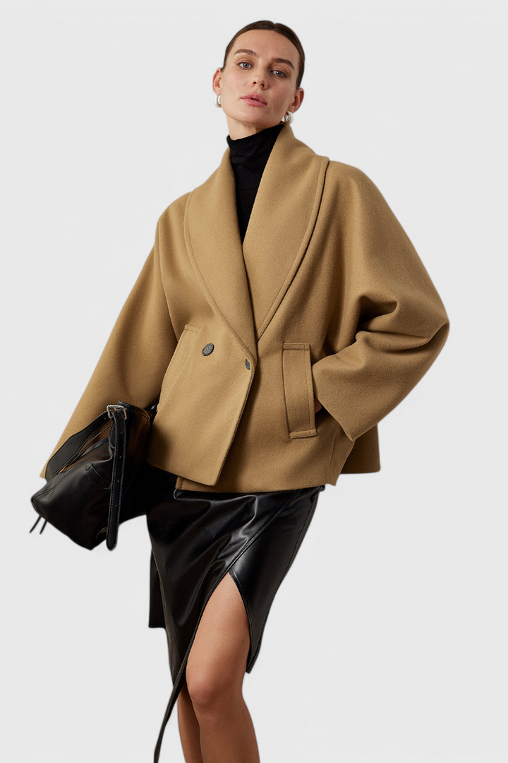 Ελένη | Oversized Μπουφάν από Tweed