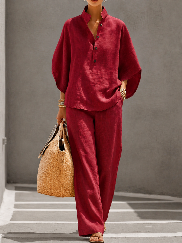 Carlota™ | Σετ Δύο Τεμαχίων Palazzo