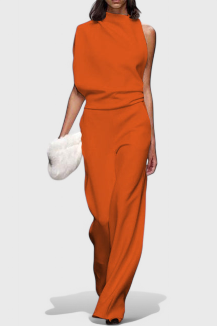 Αγκάθα Μονοκόμματο με Φαρδιά Πόδια για την Καθημερινότητα