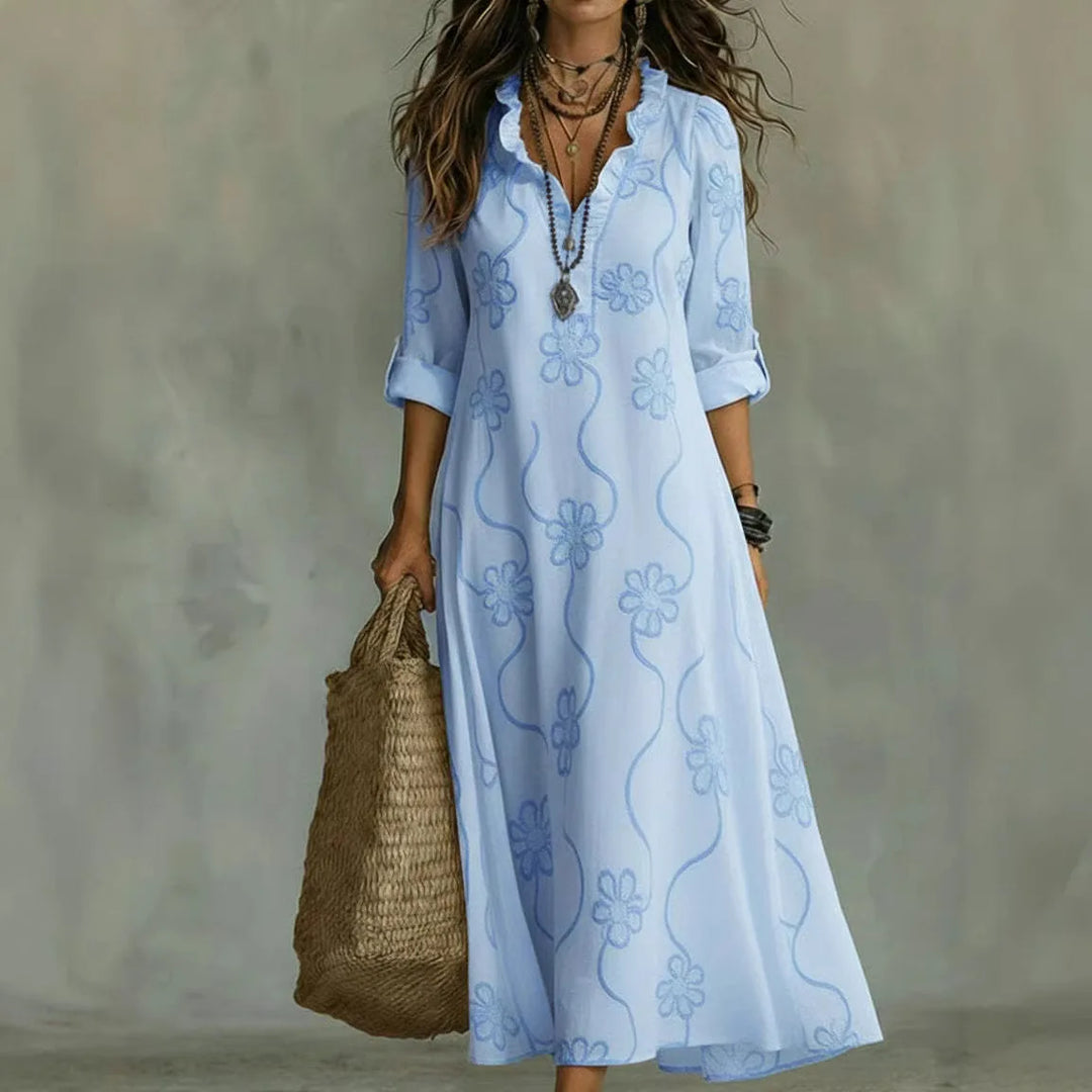 Prudencia™ | Floral Midi Φόρεμα