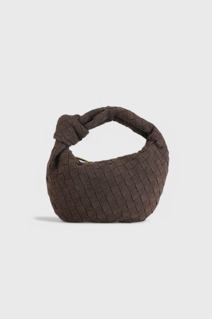 Μίνι Τσάντα Remi Woven με Λεπτομέρεια Κόμπου