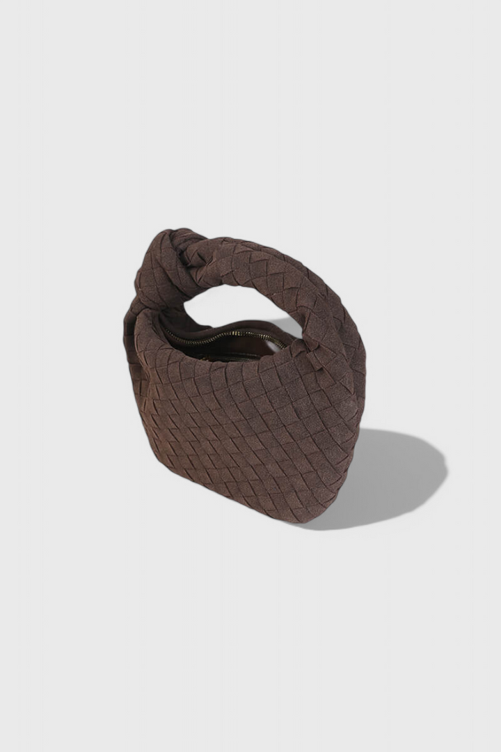 Μίνι Τσάντα Remi Woven με Λεπτομέρεια Κόμπου