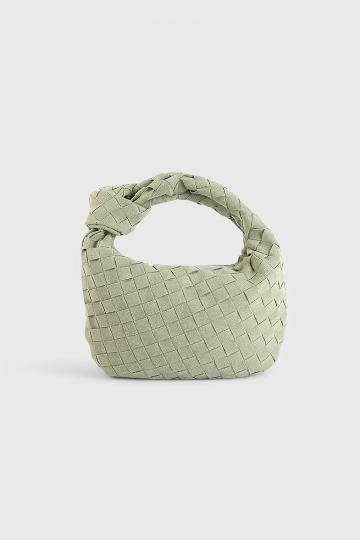 Μίνι Τσάντα Remi Woven με Λεπτομέρεια Κόμπου