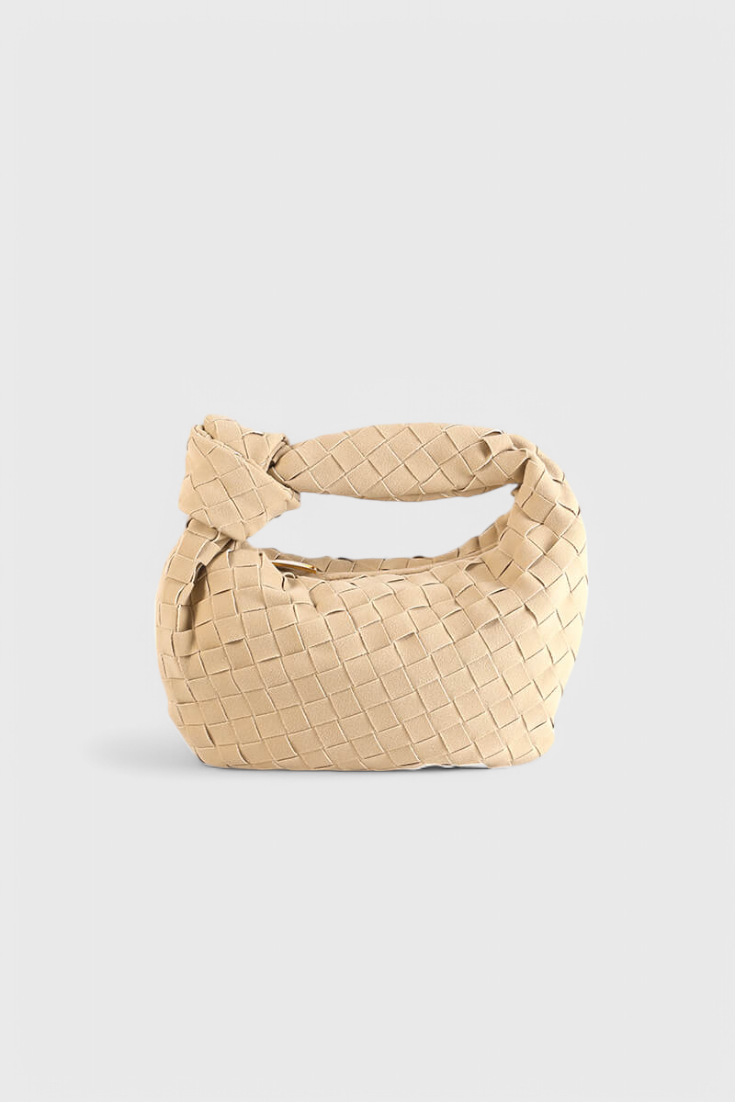 Μίνι Τσάντα Remi Woven με Λεπτομέρεια Κόμπου