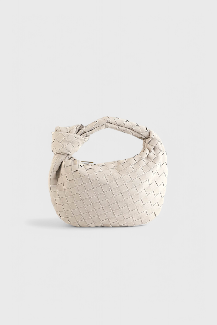 Μίνι Τσάντα Remi Woven με Λεπτομέρεια Κόμπου
