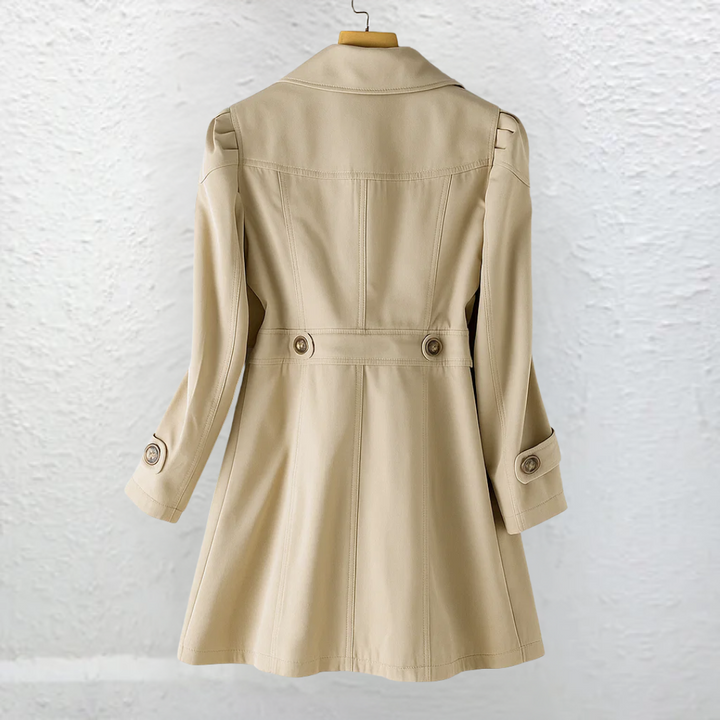 Inés™ | Vintage Elegant Παλτό με Κουμπιά
