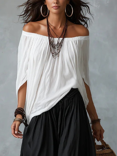 Isabela™ | Boho Σετ με Ανοιχτούς Ώμους