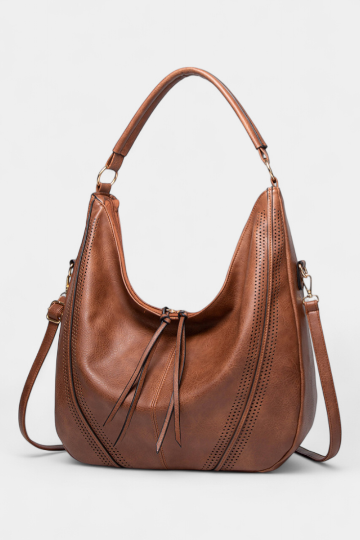 Τσάντα Velena Hobo Boho με Πορτοφόλι
