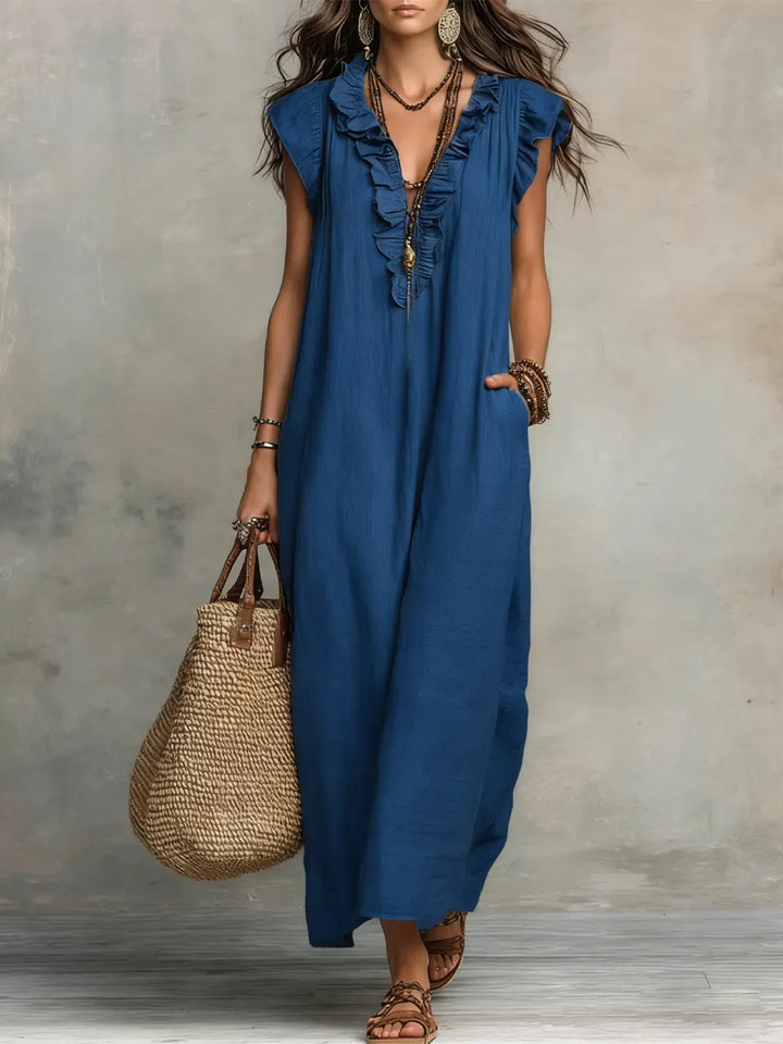 Rosaura™ | Μακρύ Φορεμα Boho Ροής