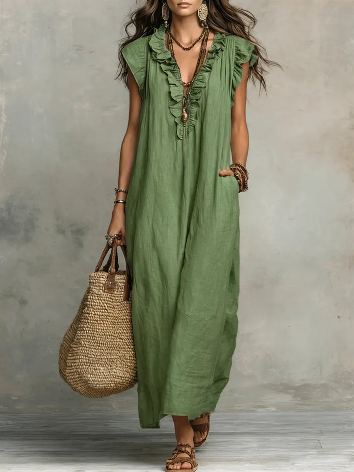 Rosaura™ | Μακρύ Φορεμα Boho Ροής